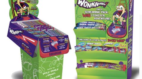 Nestle Wonka Screaming Pack Shippers