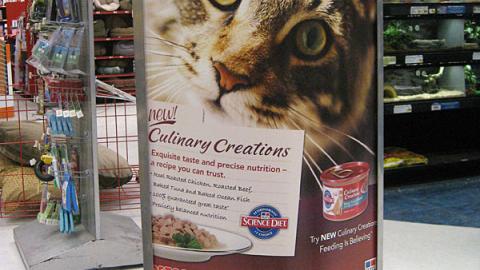 Science Diet Petco Culinary Creations Stanchion Sign