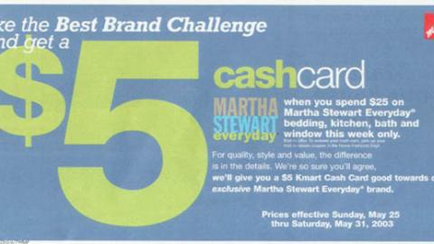 Kmart Brand Challenge - Martha Stewart