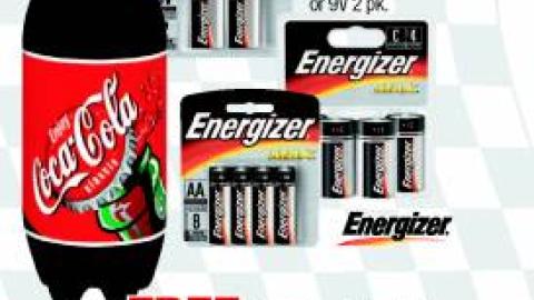 Meijer/Energizer Free Coca-Cola Offer