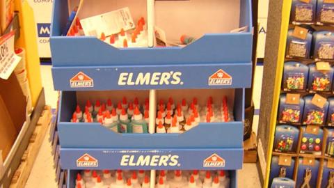 Elmer's Glue Display