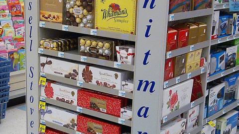 Russell Stover Rite Aid Endcap