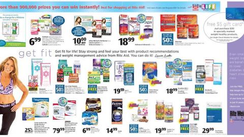 Rite Aid 'Get Fit' Circular Feature