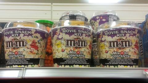 M&M's 'Movie Snack Kit' Bucket