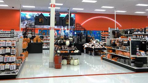 Target Halloween Seasonal Department