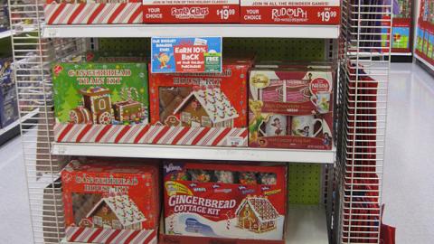 Toys "R" Us 'Merry Christmas' Endcap Header