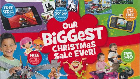 Toys "R" Us 'Biggest Christmas Sale Ever' Cover