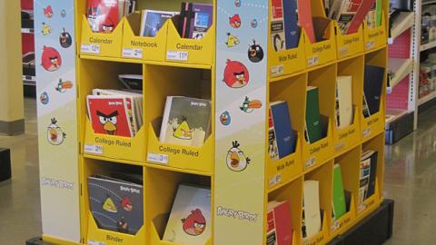 Office Depot Five Star 'Angry Birds' Pallet