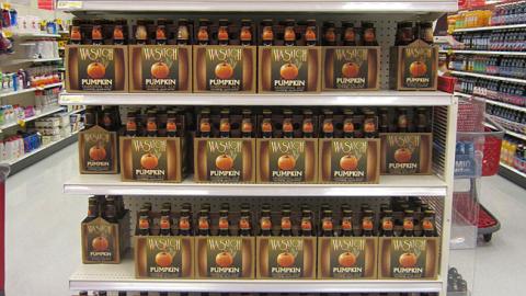 Target 'Cheers To Fall' Beverage Endcap