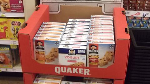 Quaker 'Game Day' Case Stack