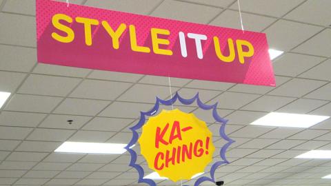 Target 'Style It Up' Ceiling Banner