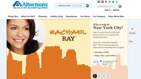 Albertsons 'Rachael Ray' Carousel Ad
