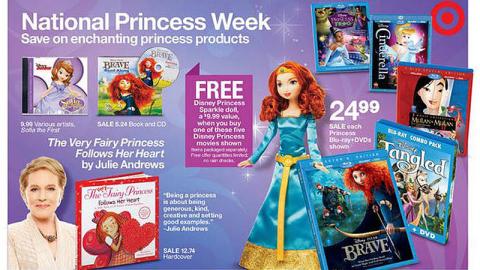 Target 'National Princess Week' Feature