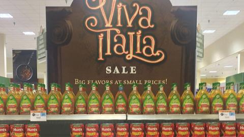 Publix 'Viva Italia' In-Line Header