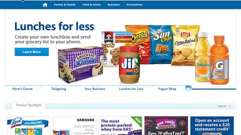 Sam's Club 'Lunches for Less' Carousel Ad
