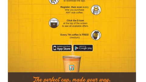 7-Eleven '50 Years of On-the-Go Coffee' Landing Page